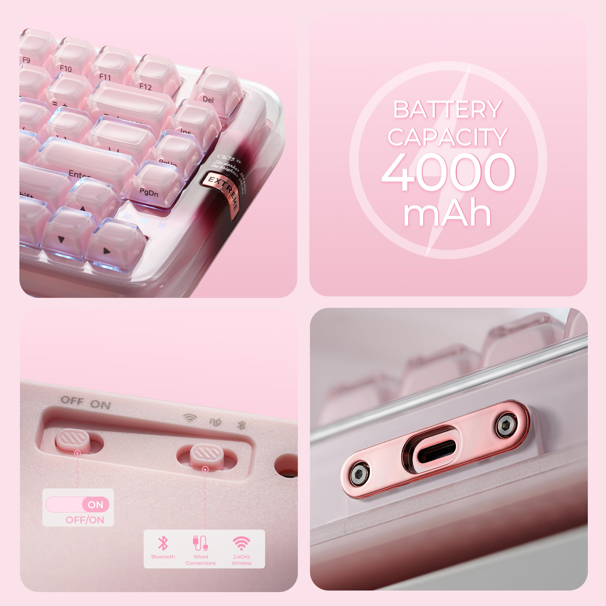 Amazon | XVX x CoolKiller CK75 SE 75% トライモード メカニカル