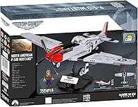 Vista 2 de COBI TOP Gun: Maverick Mustang P-51D Plane