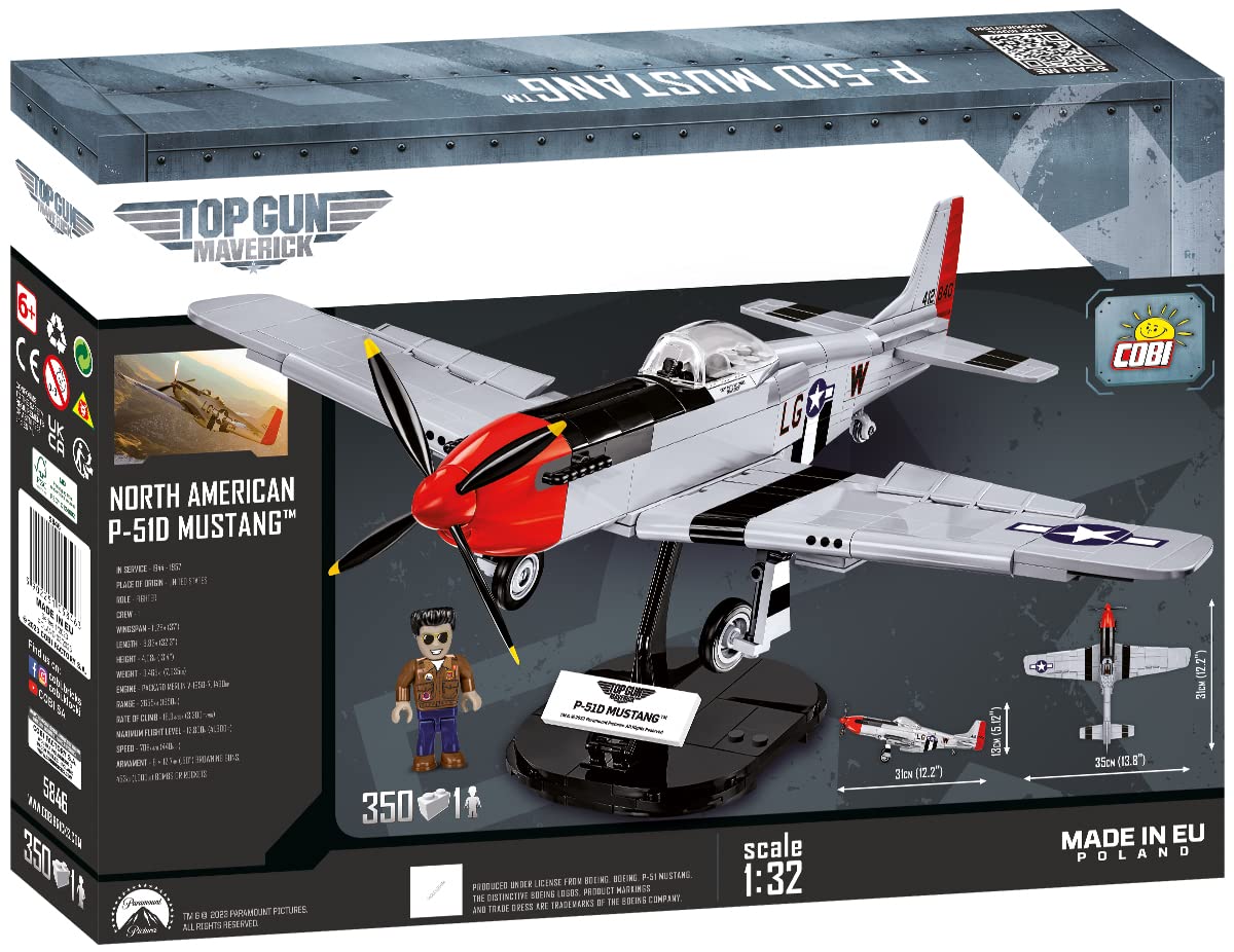 Image secondaire de Modèle de Construction P-51D Mustang - Top Gun: Maverick™