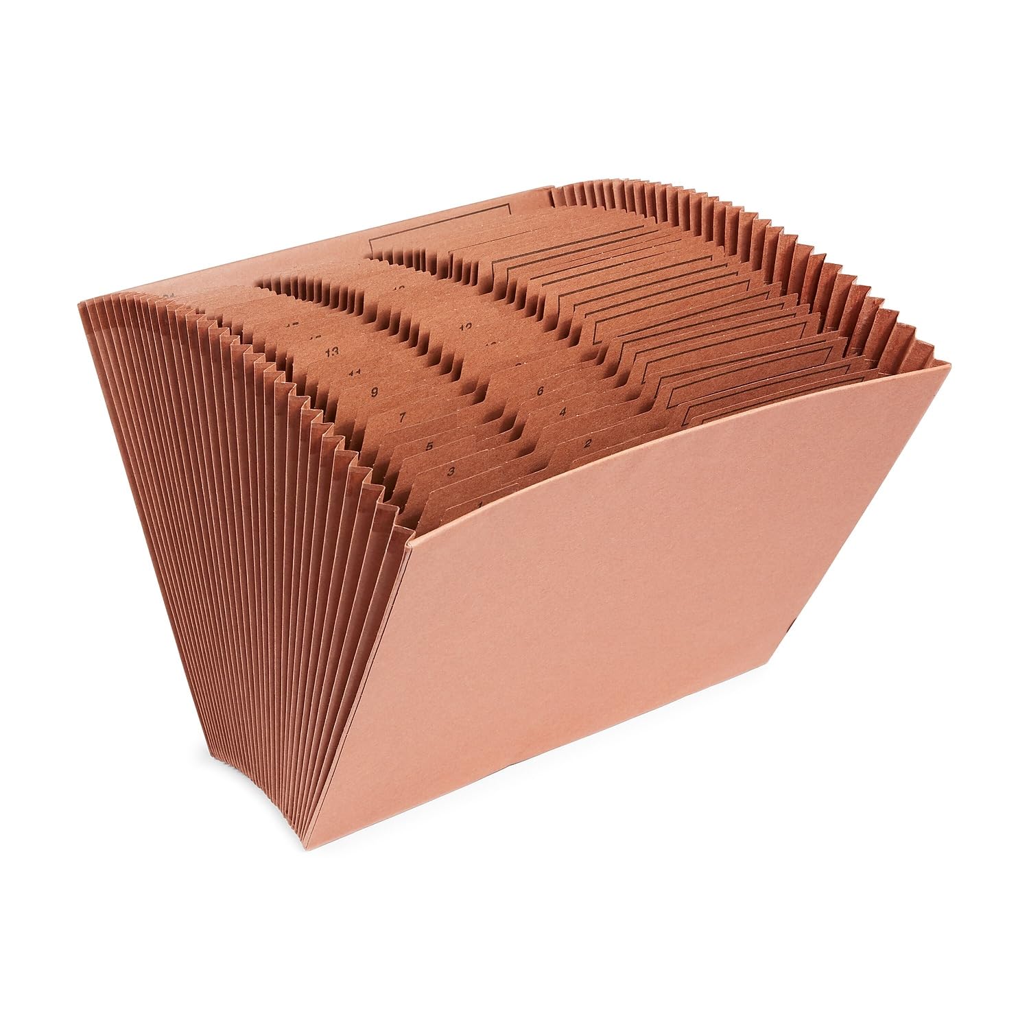 Staples Letha-Tone Expanding File 1-31 Index Letter Size Brown