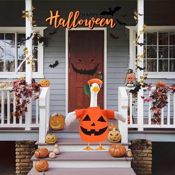 Goose Outfit Lawn Porch Goose Clothes for 23 Inches Lawn Porch Garden Goose Costume