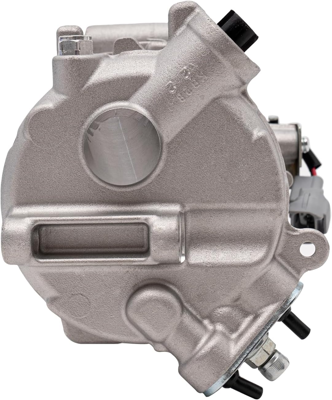 MOCHAG AC Compressor with AC Clutch for Dodge Dart 2013-2016, 12V 6 Grooves, Silver, Direct Replacement, 10S20C Compressor, Portable, Car Air Conditioning, Cooling System Maintenance