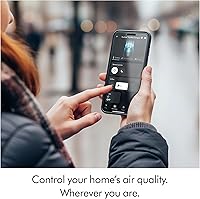 Vista 9 de Dyson Hushjet Compact Purifier, Engineered for Powerful, Whisper-quiet, Whole-room Air Purification, Homes with Pets, Allergies, Fully-sealed