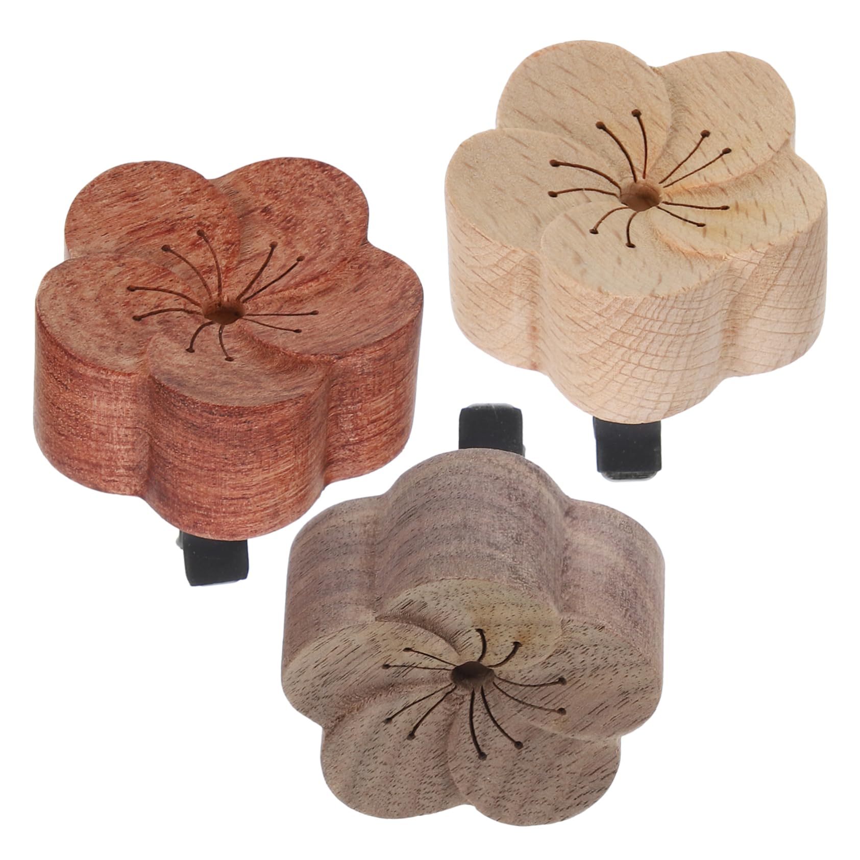 ULTECHNOVO 15stücke Teiliges Auto Vent Clips Aus Holz Dekorative Aromaklips Für Fahrzeugbelüftung Universelle Passform Schnelle Installation Für Verbessertes Dufterlebnis Im Auto