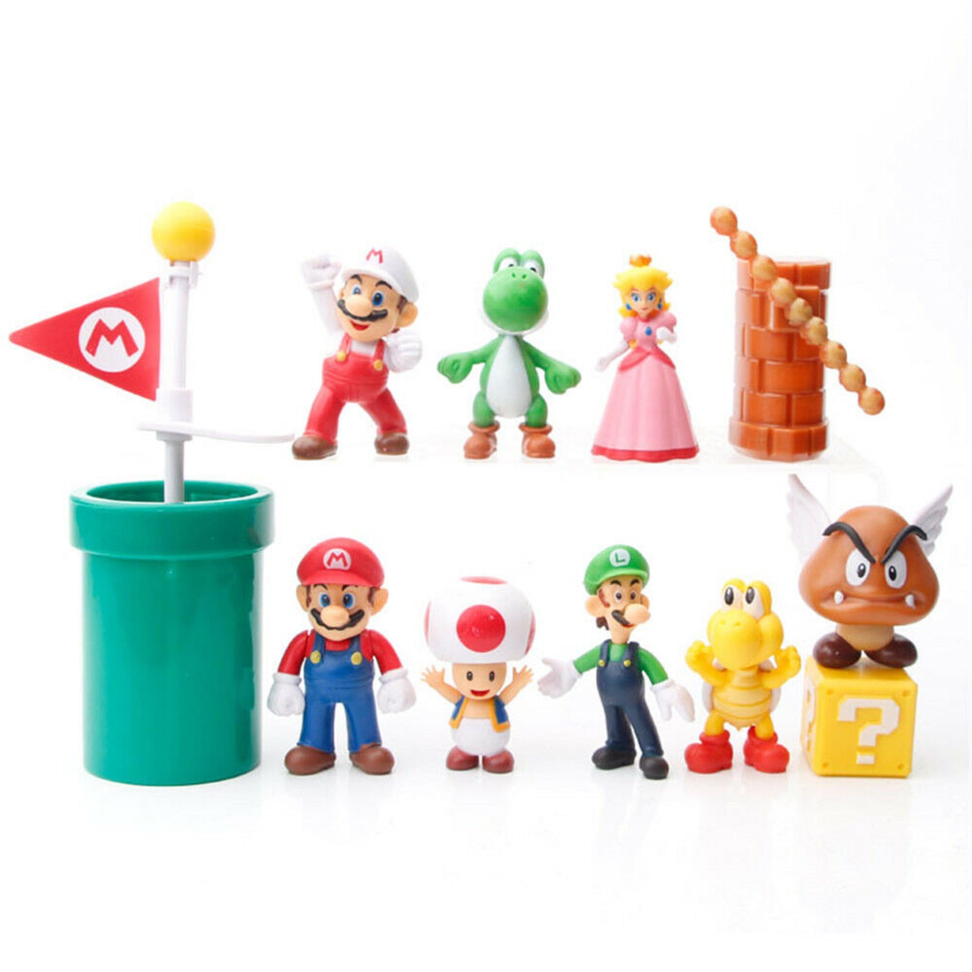 AUGEN Mario Set of 12 Action Figure Limited Edition for Car Dashboard, Decoration, Cake, Office Desk & Study Table (6.5cm)(Pack of 12) (B0CBFRGMXZ) Amazon Price History, Amazon Price Tracker
