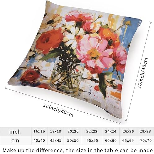 Vista 504 de ArogGeld Chinoiserie - Funda de cojín con estampado de leopardo y guepardo fucsia, con manchas de animales de vaca, color rosa oscuro, decoración