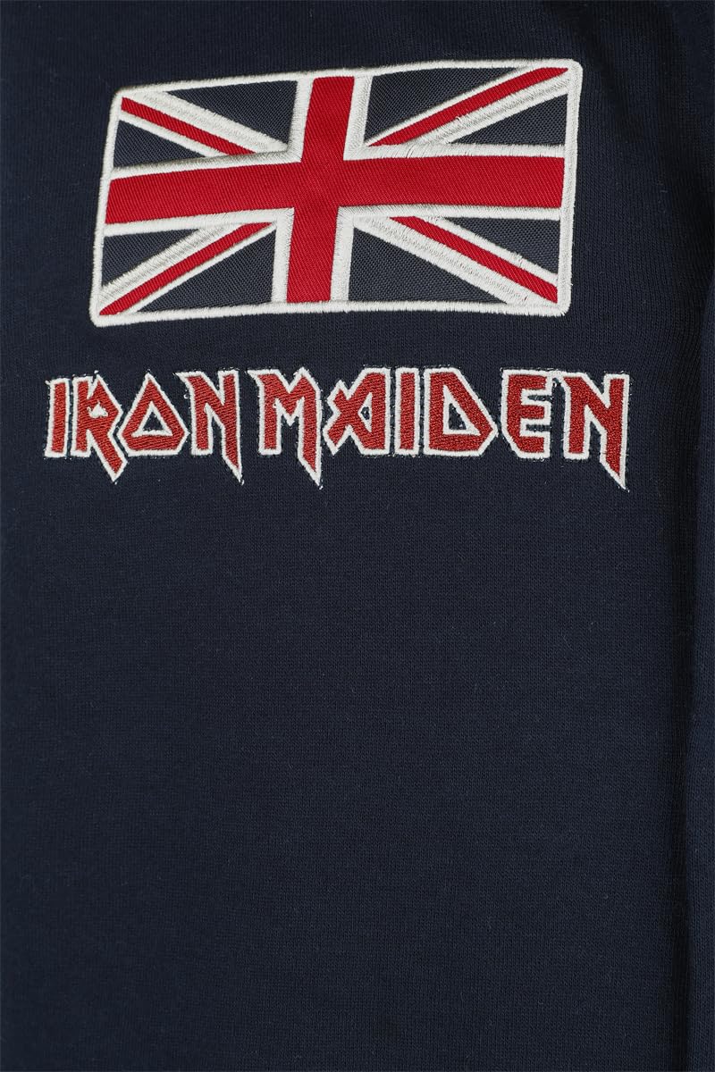 Iron Maiden NOTB Coaches Homme Veste Varsity multicolore 60% Coton, 40% Polyester