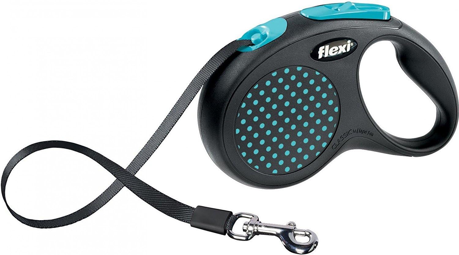 Automatic Leash Flexi Design L 5 M Blue Tape