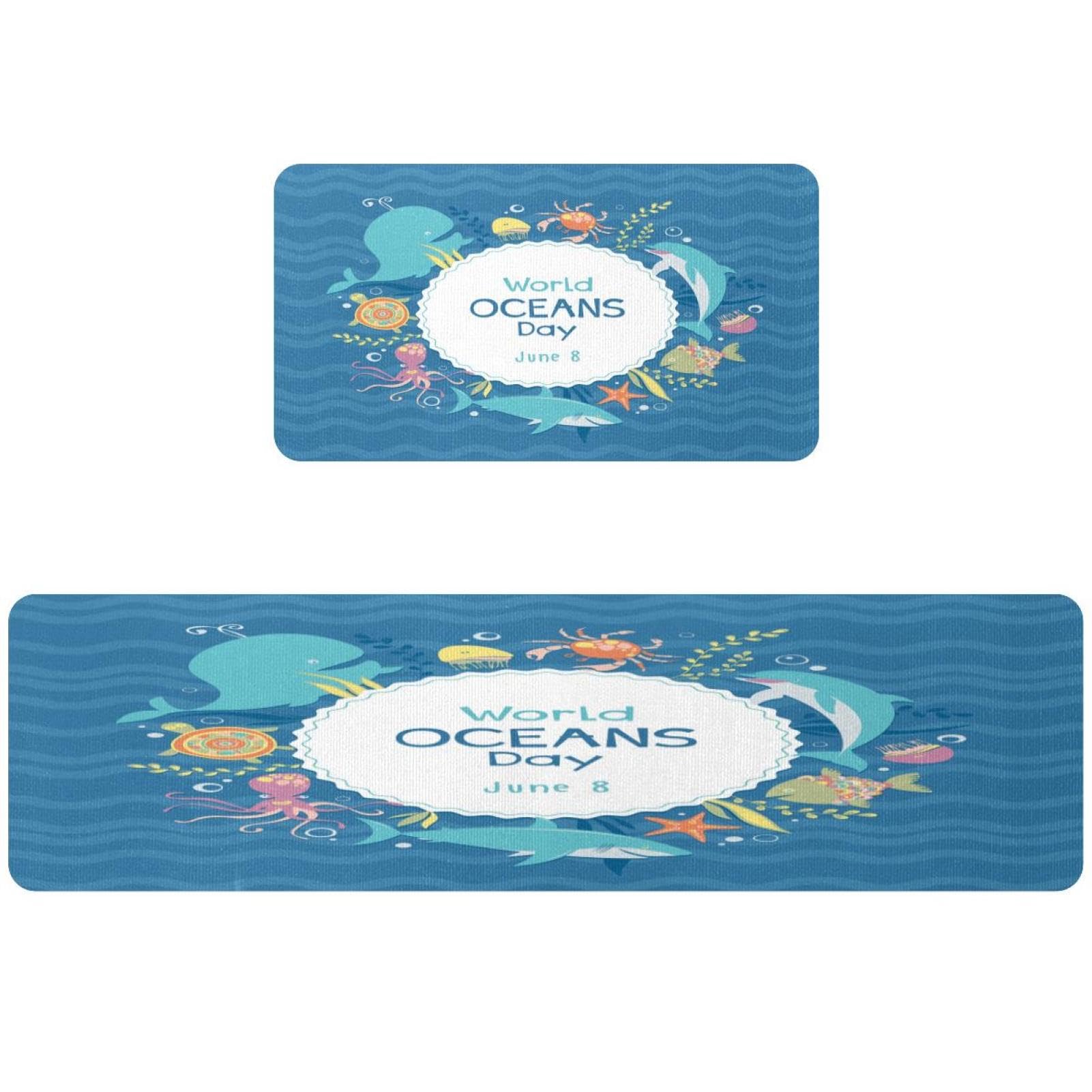 Tapis de cuisine absorbant lavable lot de 2 tapis de couloir