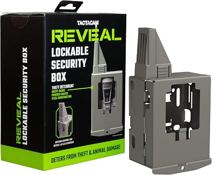 Tactacam REVEAL Lockable Security Box, Steel Trail Camera Protective Shell