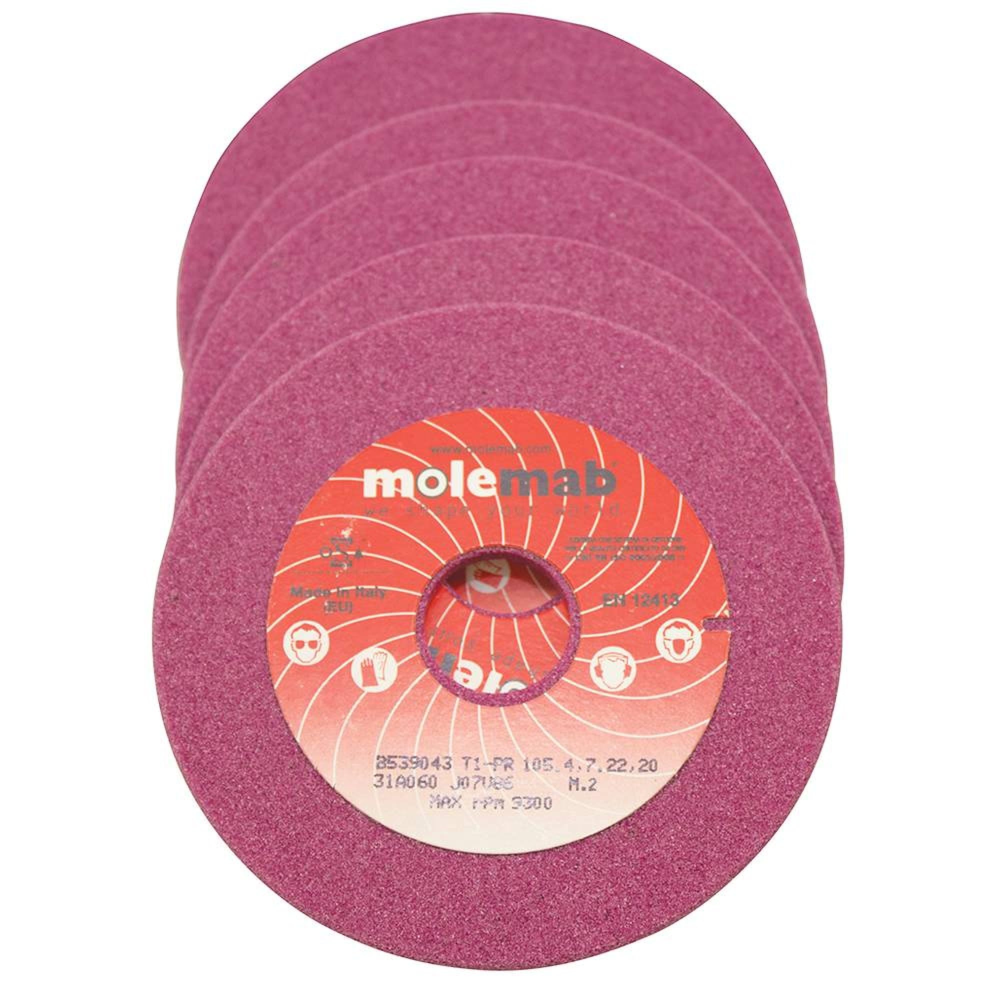 Stens Grinding Wheel 700-187 4' x 3/16' x 7/8' Box of 5