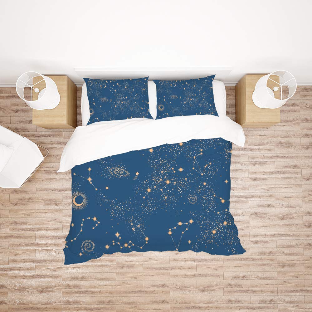 Parure de lit King Size galaxie pour transformer l'ambiance de la chambre