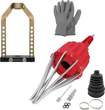 ReluxGo Automotive Universal Pneumatic CV Joint Boot Installation Tool CV Boot Expander&CV Joint Puller Propshaft Separator Tool