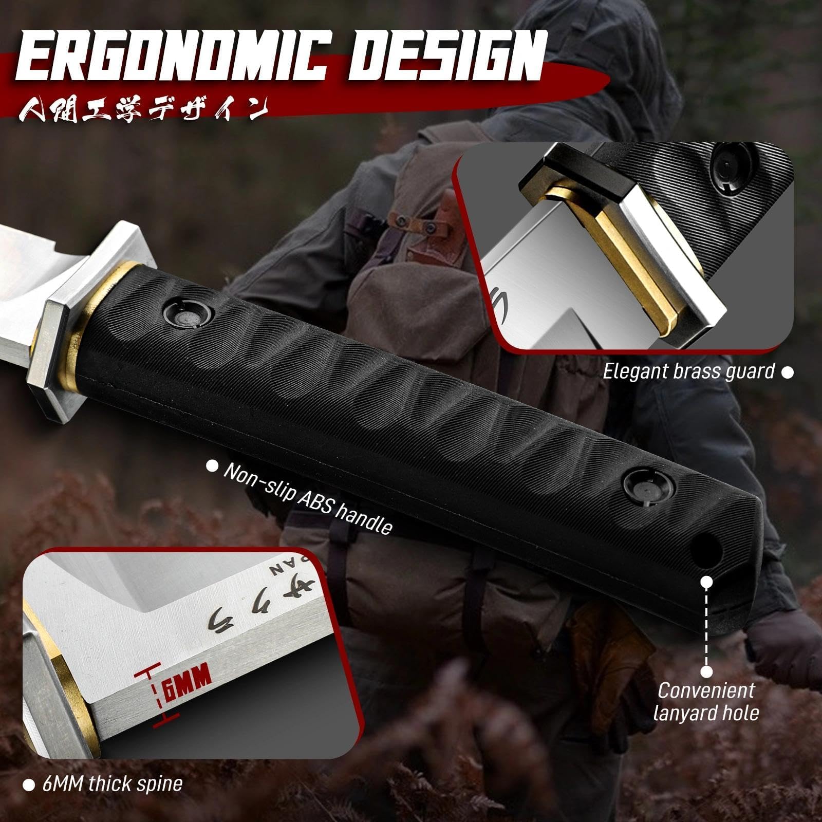 Freelander Machete Tanto Giapponese