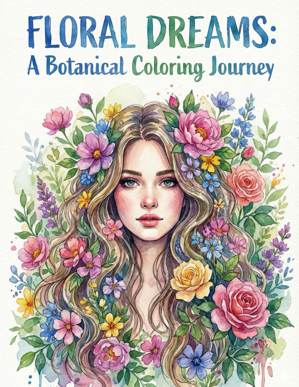 FLORAL DREAMS: A Botanical Coloring Journey