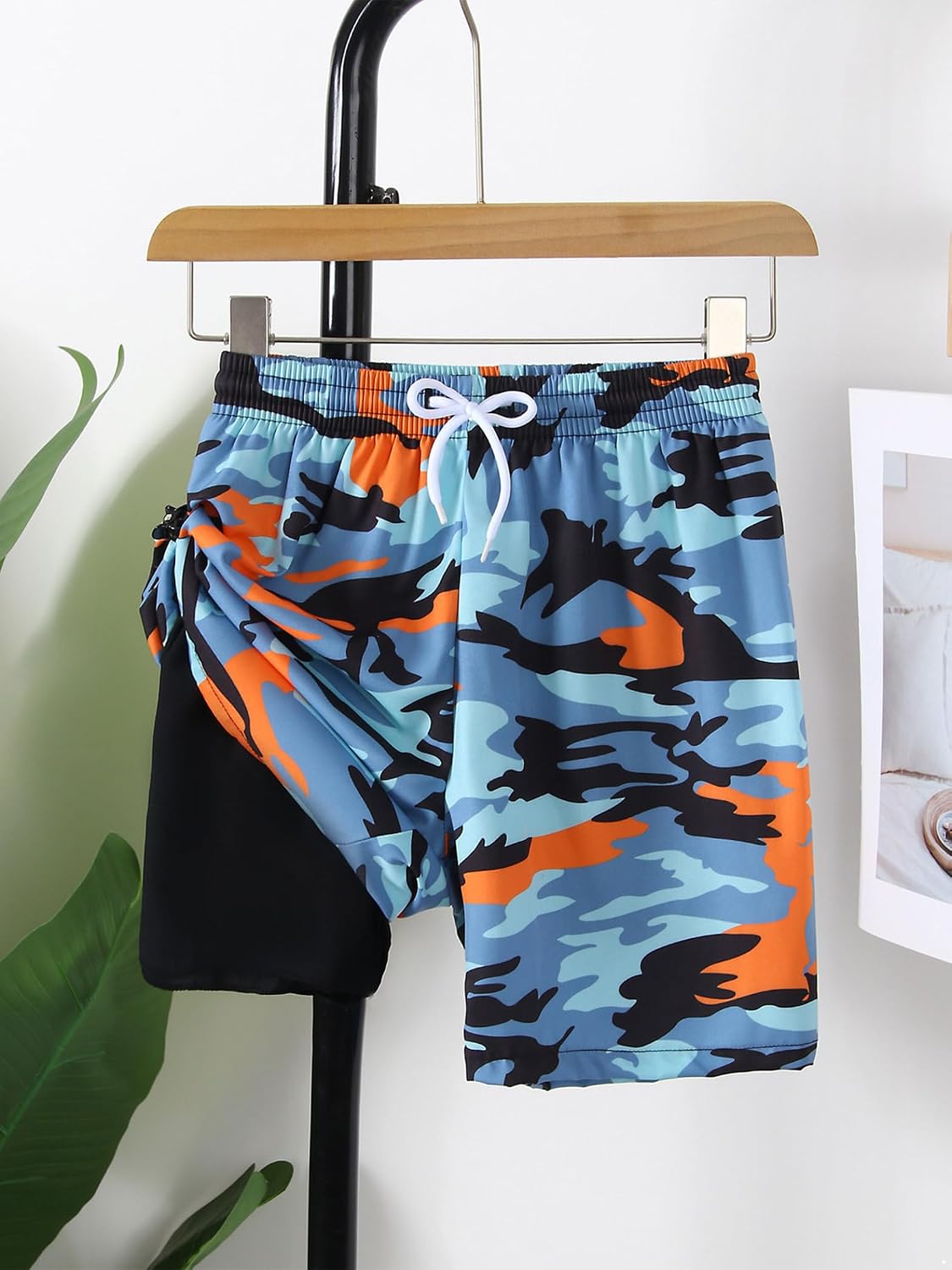 Kids Boys 2 Pcs Swimsuits Short Sleeve Swim Shirts with Shorts Athletic Rash Guards