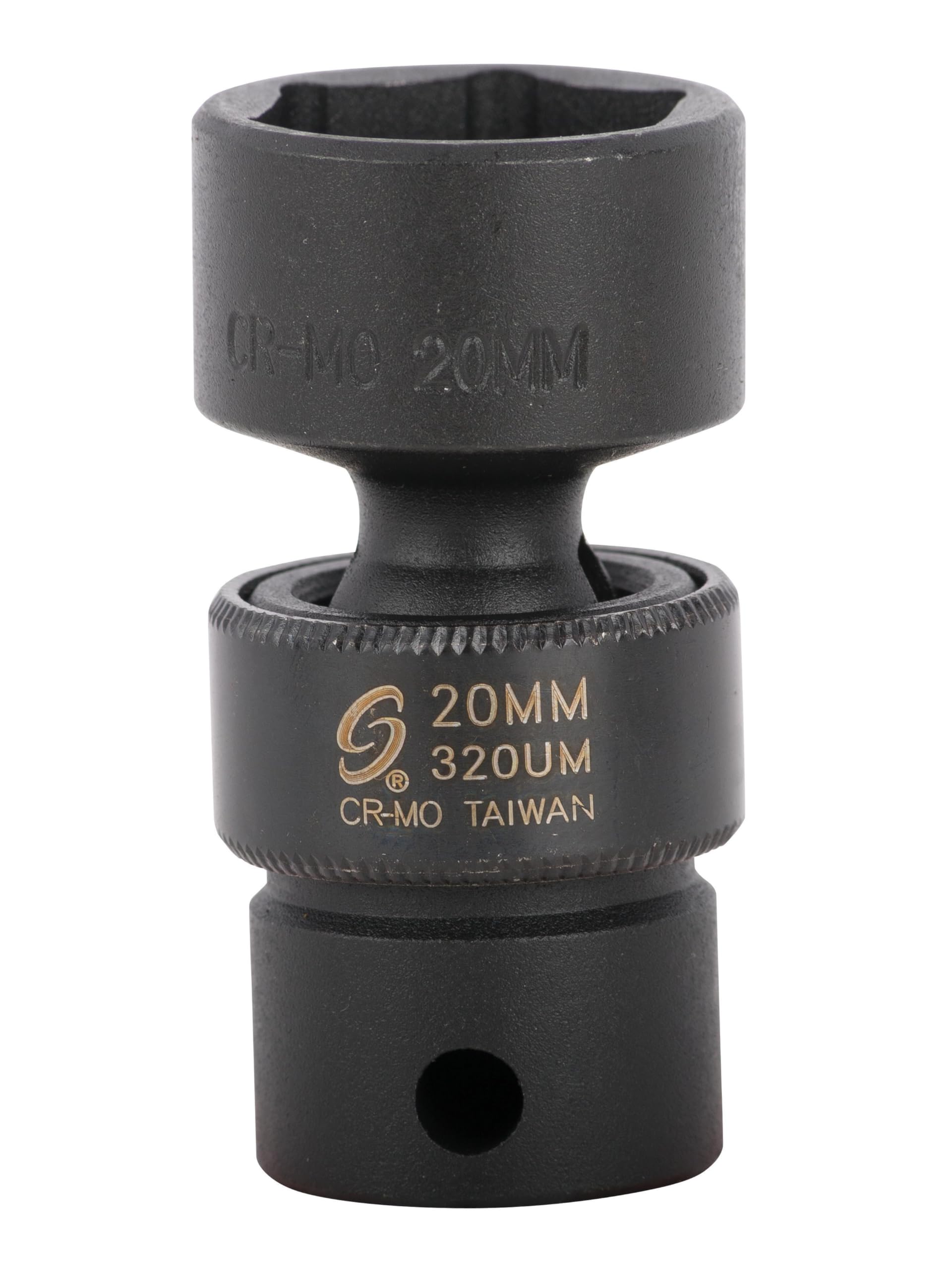 Sunex 320um 3/8-calowy napęd 20 mm uniwersalne gniazdo udarowe