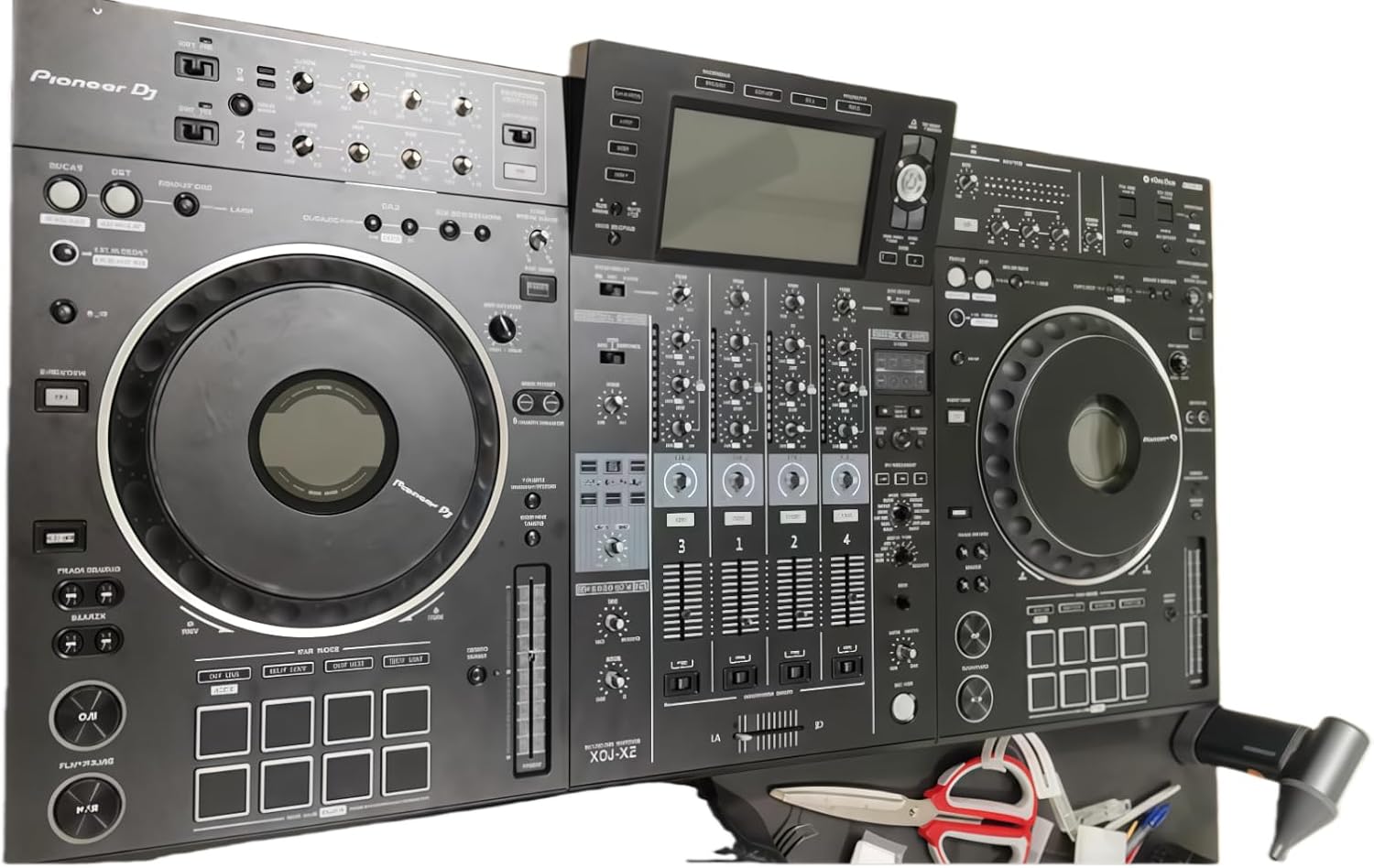 Protective Cover Skin for Pioneer DJ XDJ-XZ Film Sticker (Black)