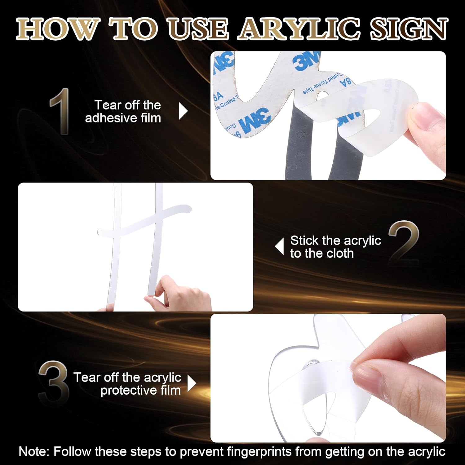 Yousoontic Happy Birthday Sign for Backdrop Large Happy Birthday Sticker Letter Acrylic Mirror Decal for Balloon Arch Party Sign Wall, Peel Off the Acrylic Film(23 x 20 Inches,Classic,Silver)