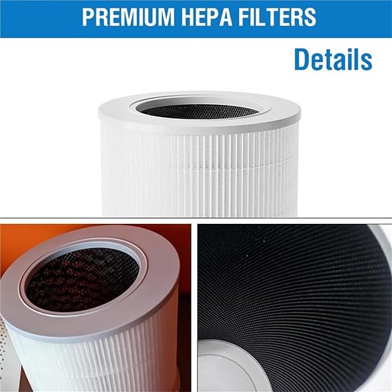 Compact Filter Replacement Filter, Compatible with Xiaomi, for Smart Air Purifier 4 Compact