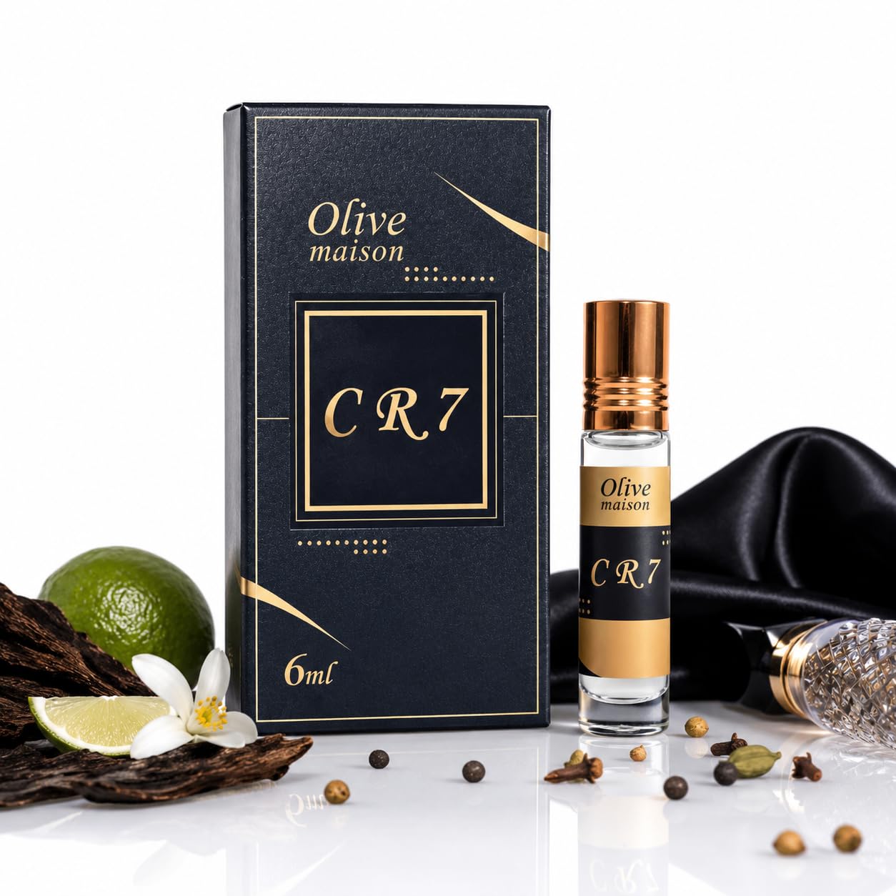 CR7 Attar Perfume Oil 6ml | Long Lasting Alcohol-Free Roll-On Attar | Premium Concentrated Fragrance for Men & Women | Luxury Perfume Oil-image-24