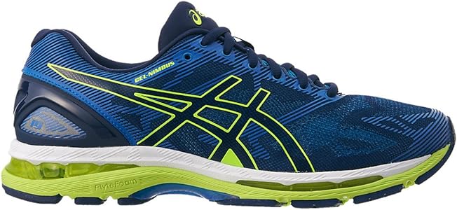 Amazon | [アシックス] ゲル ニンバス19（インディゴブルー/フラッシュ