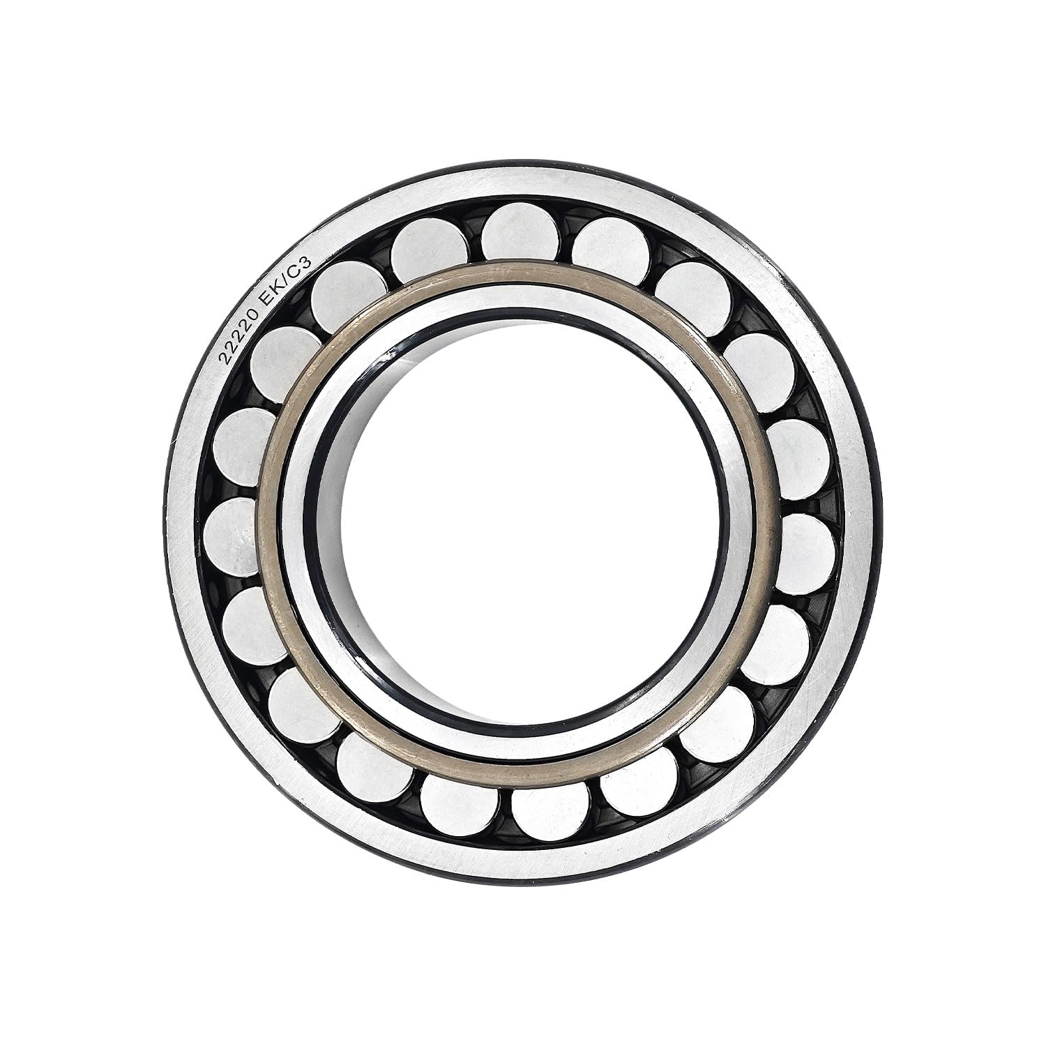 22220 EK/C3 Explorer Spherical Roller Bearing; 2 Rows, 1:12 Tapered; 3.937"/ 100mm Bore, 7.087"/ 180mm OD, 1.811"/ 46mm Width; 4500 RPM Maximum Rotational Speed