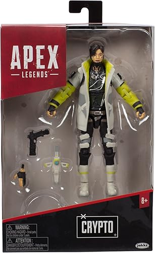 Miniatura 7 de Electronic Arts Apex Legends - Figura de acción de Crypto coleccionable de 6 pulgadas