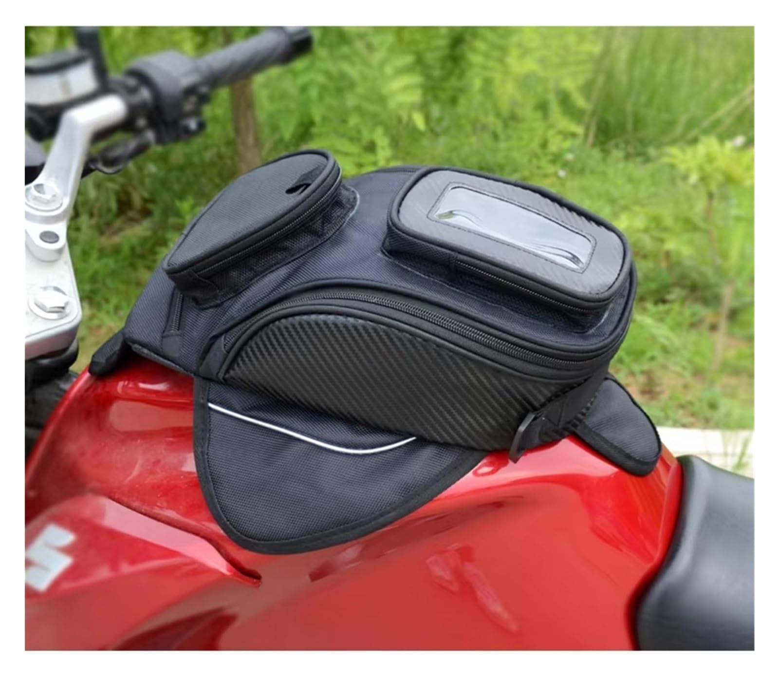 Moto Paraurti Borsa Moto Carburante Serbatoio Borsa sul Navigazione Cellulare Telefono Bagagli Sella