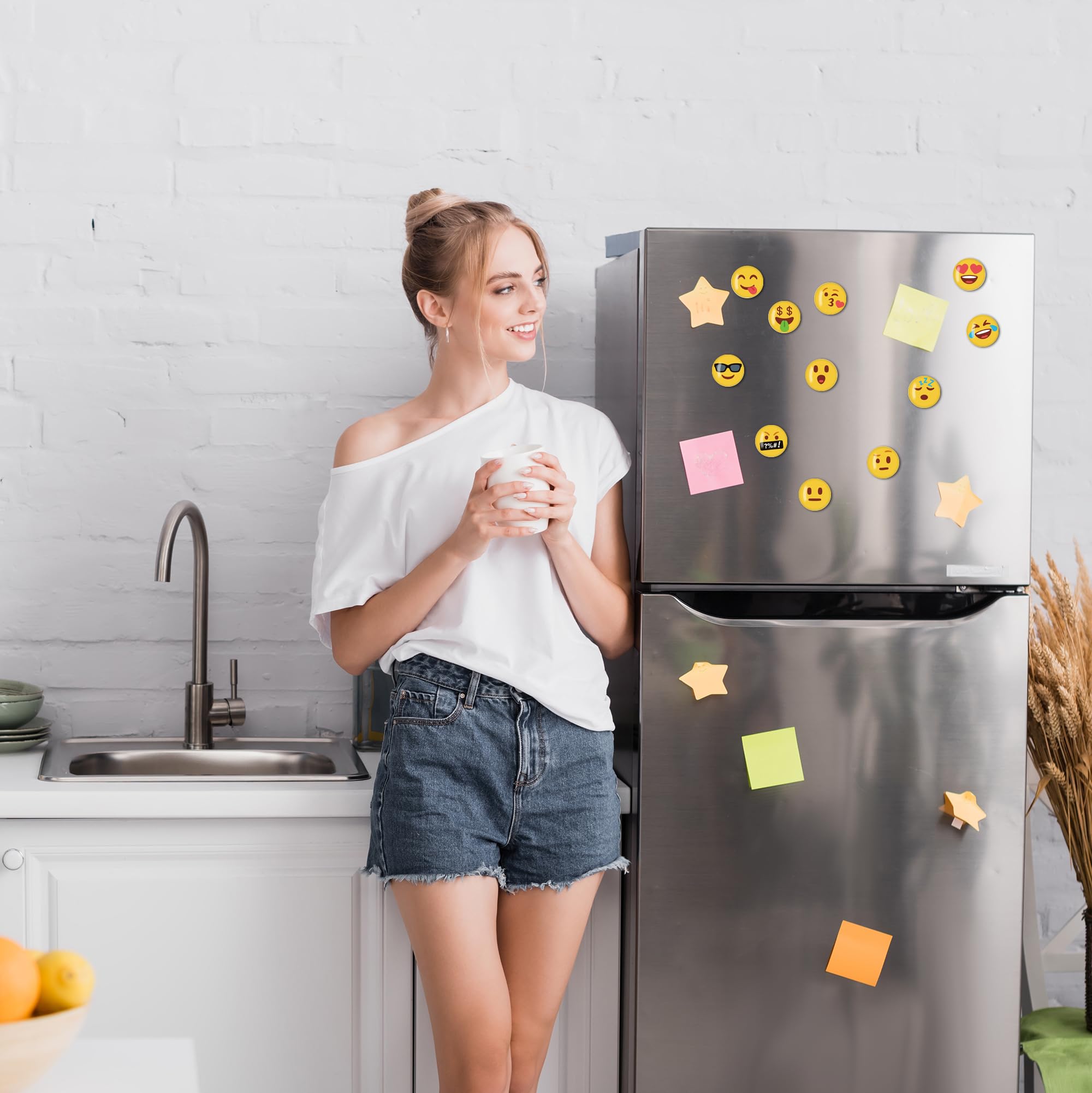 MORCART – Lot De 30 Aimants De Noël Pour Frigo – Déco Festive En Résine, Puissants Et Colorés - 11