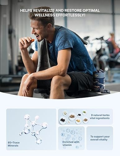 Miniatura 2 de Shilajit - Gomitas Shilajit puras del Himalaya para hombres, 3000 mg de Shilajit de grado platino para mujeres y hombres, refuerzo de energía