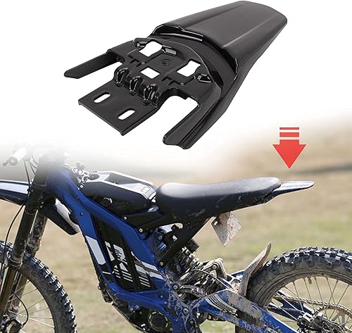 Miniatura 39 de Motocicleta Sur Ron Horquilla Delantera Cubiertas Simulado Fibra de Carbono Amortiguador Protector Para Sur Ron KKE Light Bee X/S Electric Dirt Bike