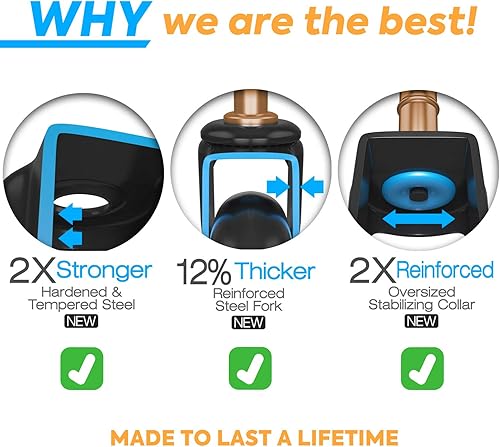 Miniatura 7 de Ruedas para silla de oficina solo para sillas IKEA  Ruedas de goma suave para silla de computadora protegen tus suelos de madera mejor que cualquier