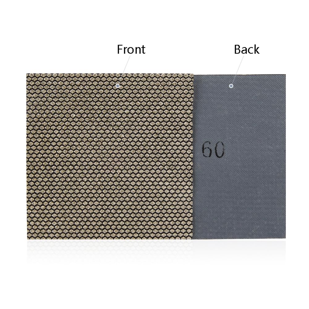 1 Uds. Papel de lija de diamante de alta resistencia-para pulir gemas, cerámica y carburo de tungsteno-3,9x3,9 pulgadas, 1 tableta(600 Mesh)