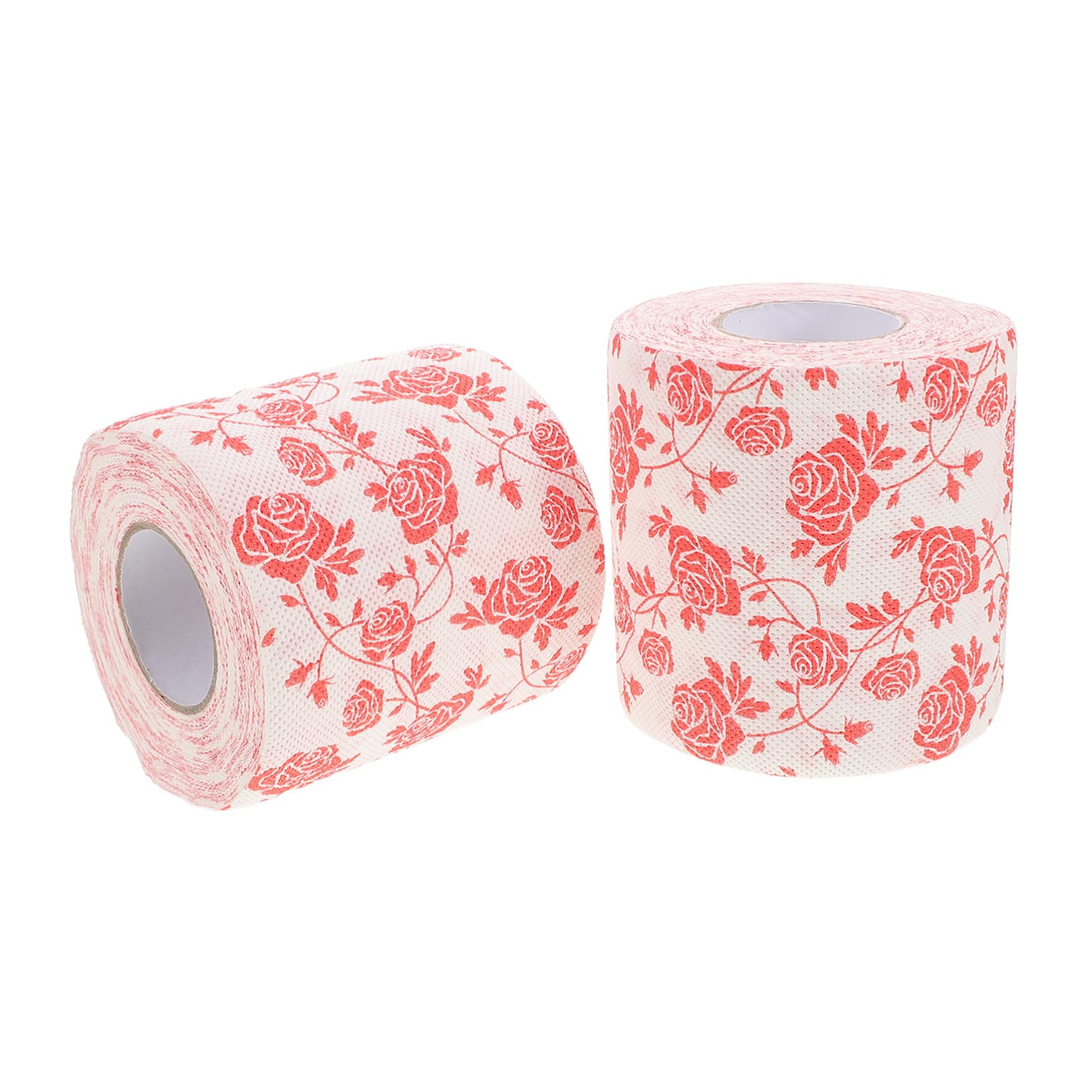 Rollos decorativos gruesos y absorbentes TOYANDONA con diseño floral para baños exigentes