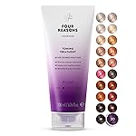 Four Reasons Color Mask - Plum - (27 Colors) Toning Treatment, Color Depositing Conditioner, Tone & Enhance Color-Treated Hair - Semi Permanent Hair Dye, Vegan and Cruelty-Free, 6.76 fl oz
