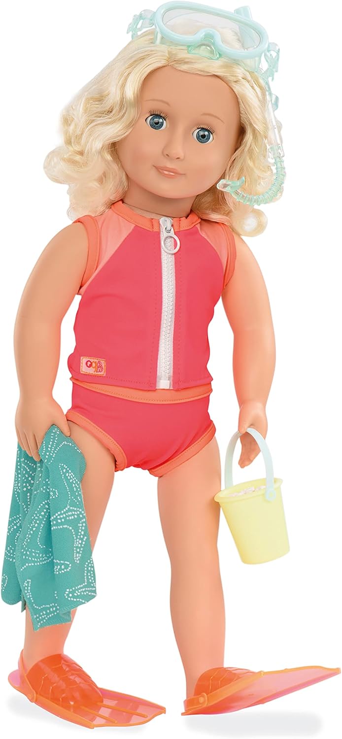 Our Generation Dolls Under The Sea Deluxe Swimsuit, Dolls Amazon Canada