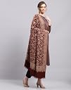 Monte Carlo Womens Self design Rust Shawl (224SHW7042-0-40) gallery image