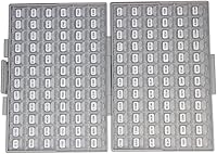 Vista 6 de AideTek SMT SMD 0201 Size 144 Values 100pc / Value Resistance Set 1% in Assortment Box-All Enclosure 14400pcs Assorted resistors kit