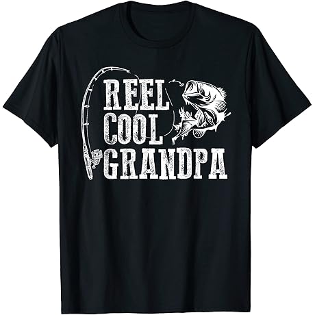 Grandpa Fishing: Reel Cool Grandpa Fishing Shirt