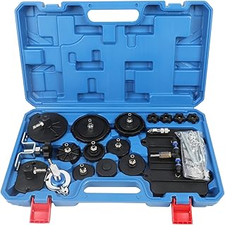 Brake Master Cylinder Bleeder Kit 12Pcs Brake Bleeder Adapter Set with Japanese Quick Connector Master Cylinder Adapter Kit Brake Bleeder Kit Pressure Bleeder Brake Bleeding Kit Fluid Bleeder Kit