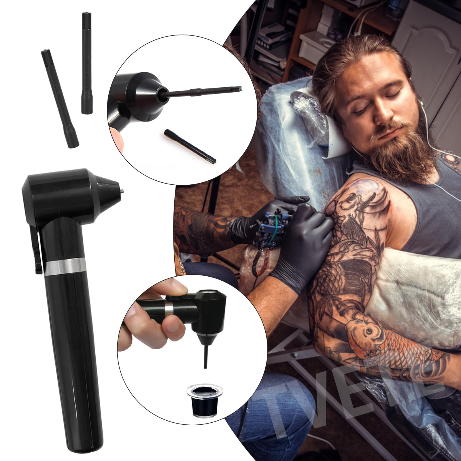 Amazon | TVETE インク 攪拌機 タトゥー アクセサリー タトゥー用品用