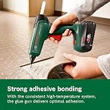 Bosch Cordless Hot Glue Gun AdvancedGlue 18V (Without Battery; 18 Volt System; 4X Glue Sticks; Heat-Up in 90 sec.; Dual-Temp Mode 130°C - 200°C; for DIY, Repair and More; in Carton Packaging) - 4
