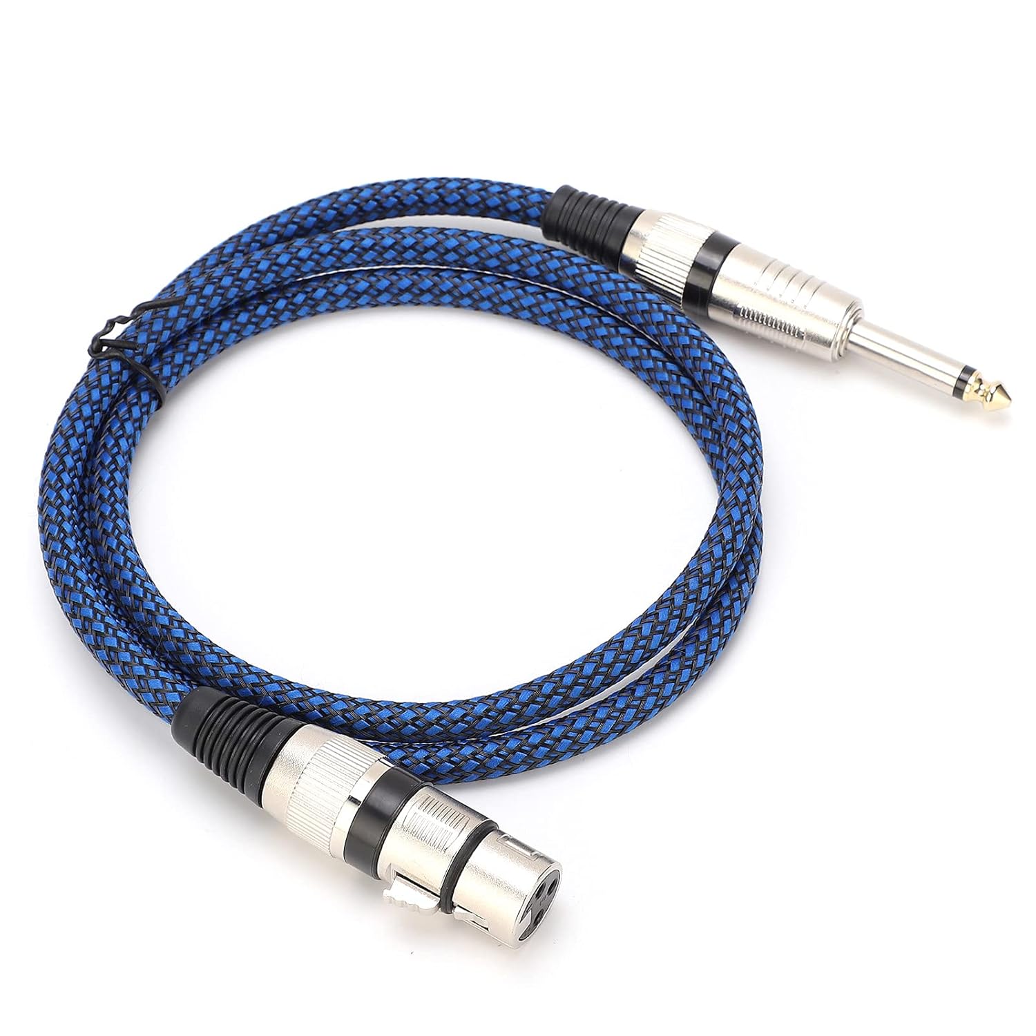 Honio 6.35 Audio Cable, Oxygen Free Copper Anti Oxidation 6.5 TS Cable OFC Cable for