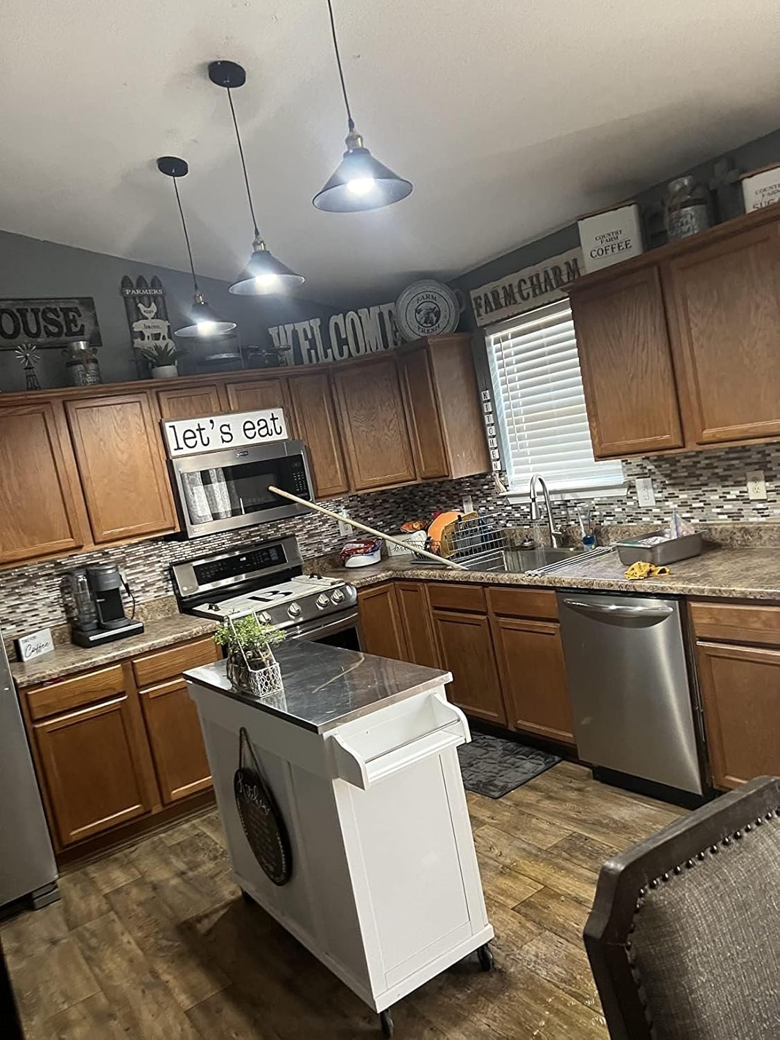 インダストリアルデザイン吊り下げライト×2個 2つセット 引き掛け