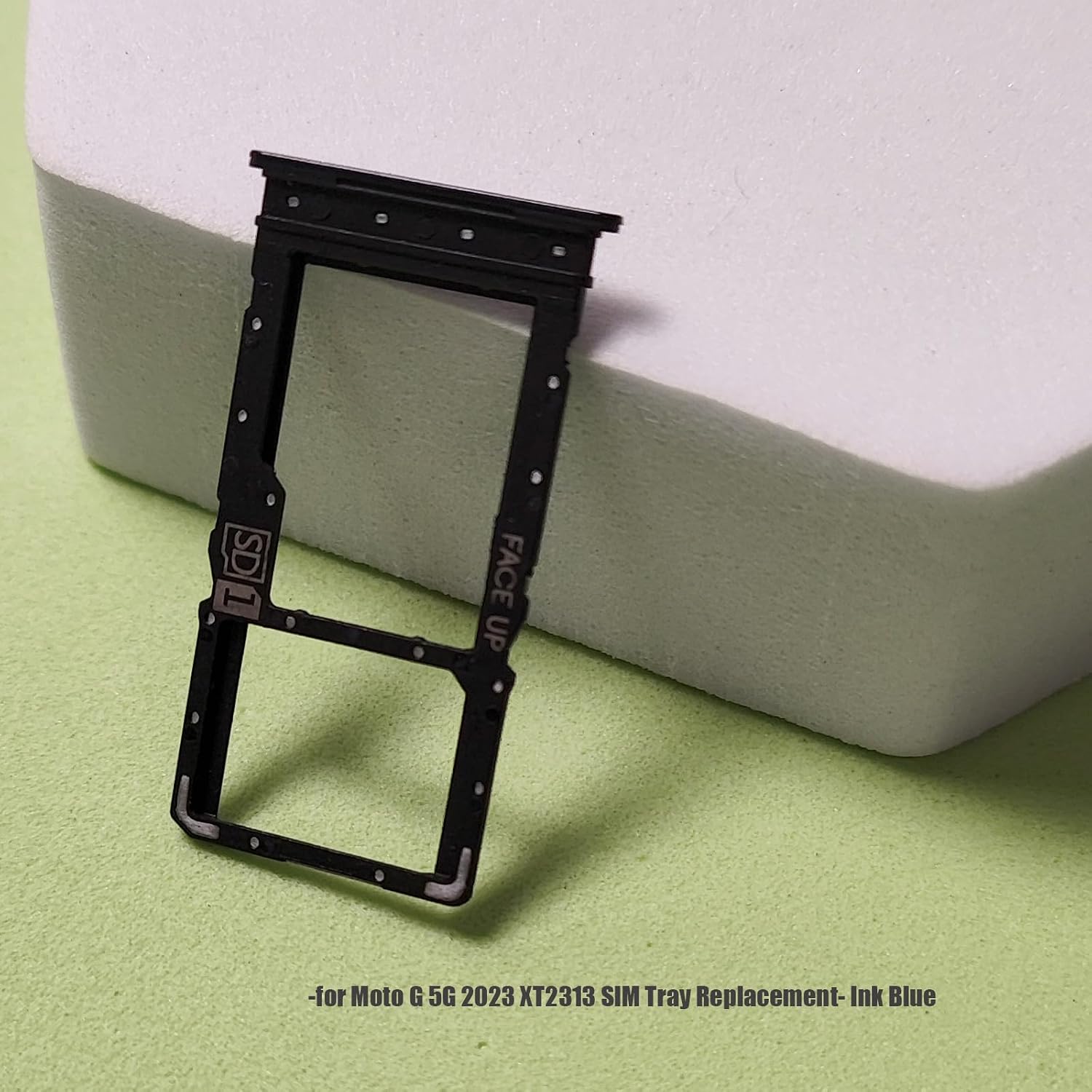 Moto G (5G) 2023 XT2313 Replacement SIM Card Tray Holder Compatiable with Moto-rola Moto g (5G) 2023 XT2313 XT2313-3 XT2313-5 XT2313-6 6.5 Inches [not fit Moto G 5G 2021/2022] -(Ink Blue)