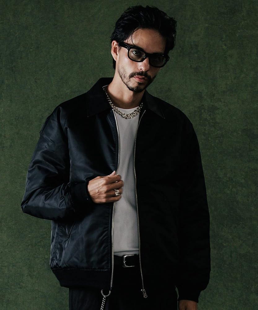 【ほぼ未使用】クライミー CRIMIE レザー襟付き ボンバージャケット Amazon | [クライミー] レザー襟付き ボンバージャケット アウター