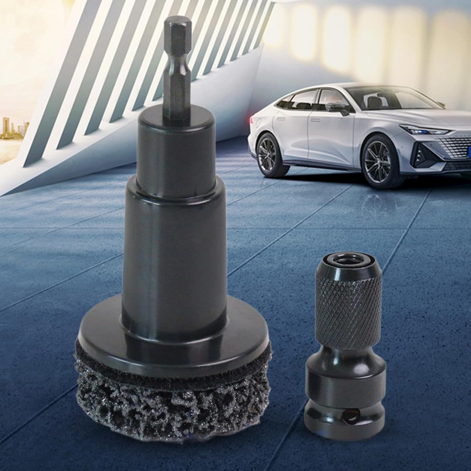 Brake Hub Cleaning Tool | Resurfacing Cleaning Brush | Hub Rust Remover,for Automotive Car Wheel Rotor Brake Parts Rash Maintenance