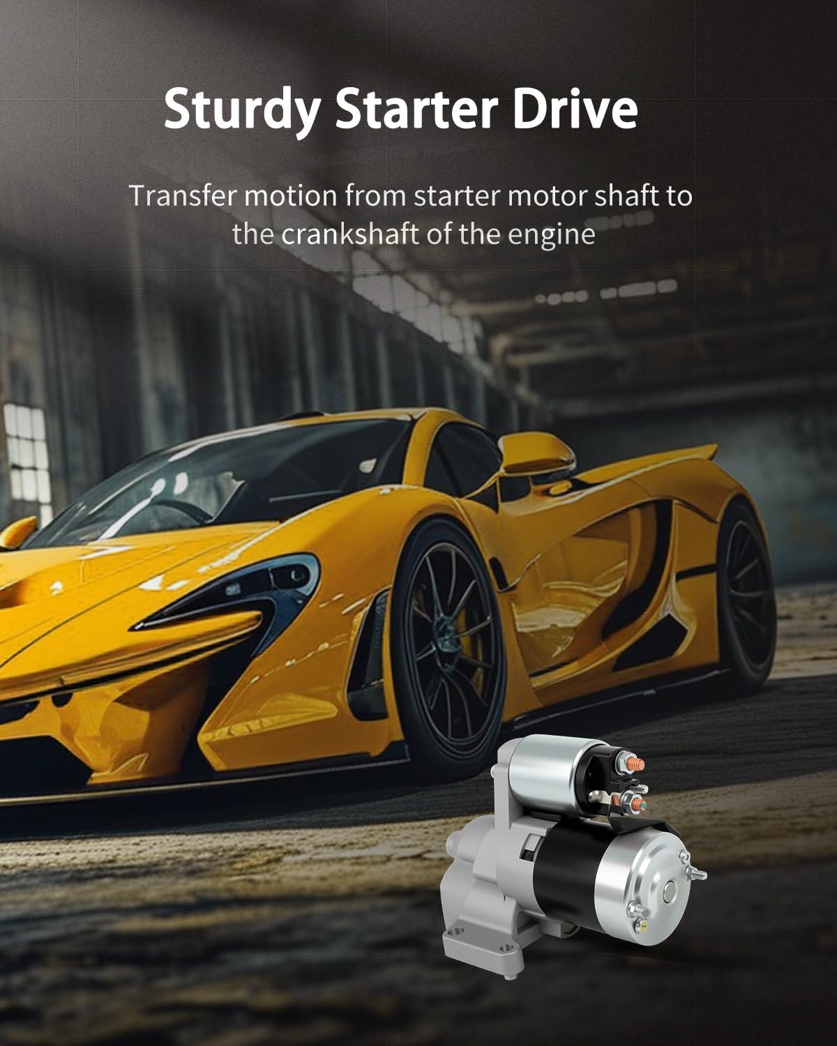 OCPTY Starter Fit for Fusion for Lincoln Zephyr for Mercury Milan 3.0L 2006-2009 SR7596X