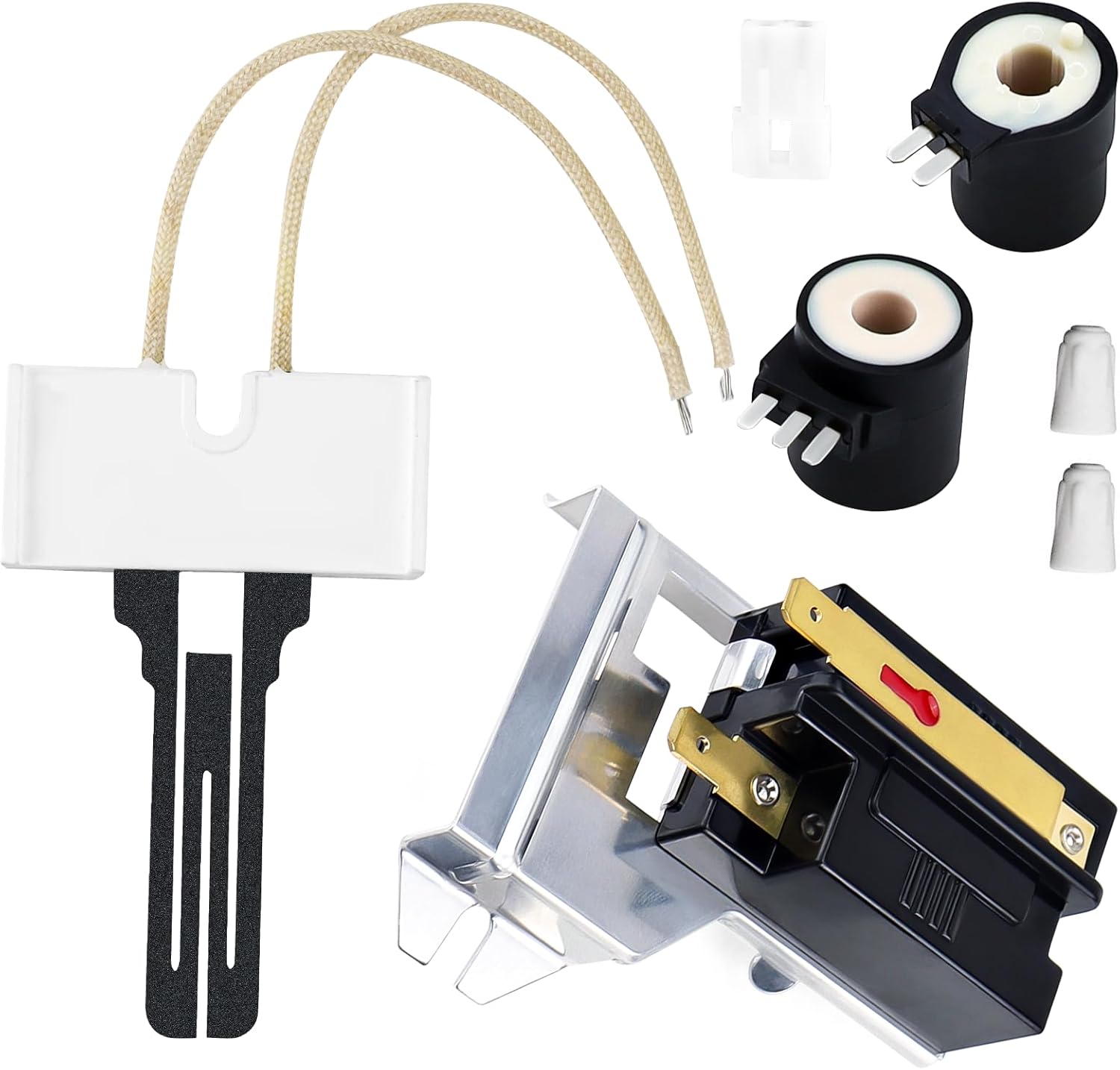 338906 Gas Dryer Flame Sensor Kit with 279311 Ignitor and